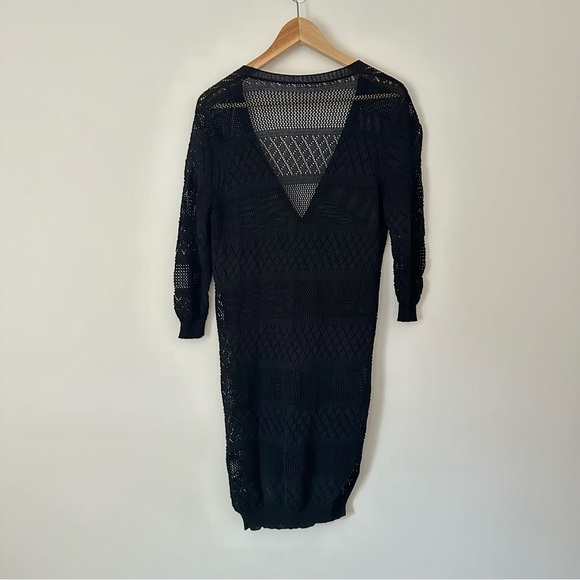 🌱2/$10 | Long Crochet Cardigan - Picture 4 of 5